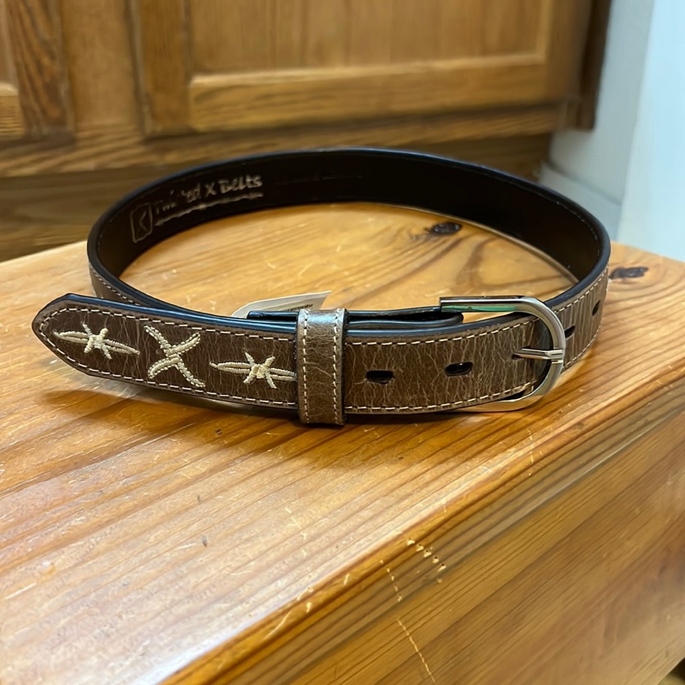 Boys Twisted X Belt, Size 26